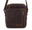 Pánská kožená taška přes rameno 23322 hnědá-tm. hnědá 2 Pánská kožená taška přes rameno 23322 hnědá-tm. hnědá 2