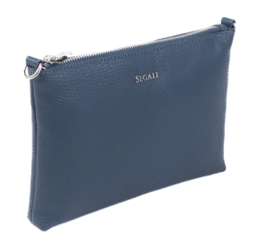 Dámská kožená taška přes rameno SG-A26B tmavě modrá 1