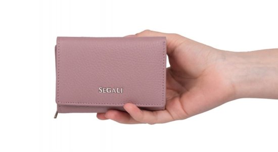 Dámska kožená peňaženka SG-27106 B Rose 6