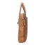 Pánská kožená aktovka LG-25007 camel - boční strana