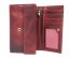 Dámska kožená peňaženka B-2509 RFID červená 4