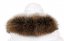 Fur trim on the hood - raccoon collar snowtop M 35/63 (65 cm) 3