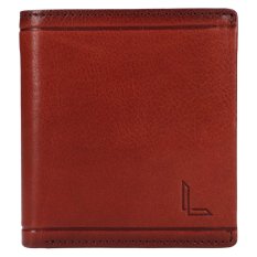 Pánska kožená peňaženka 226024D hnedá cognac