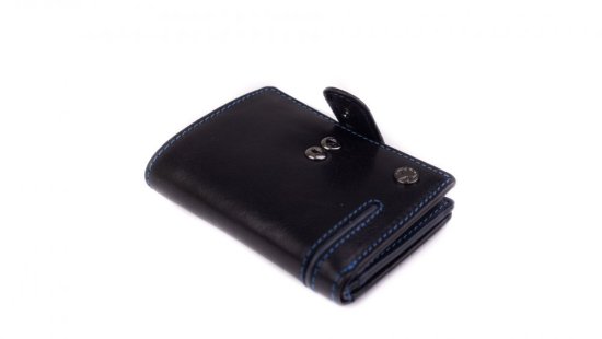 Kožená dokladovka 27531155535 black blue 3