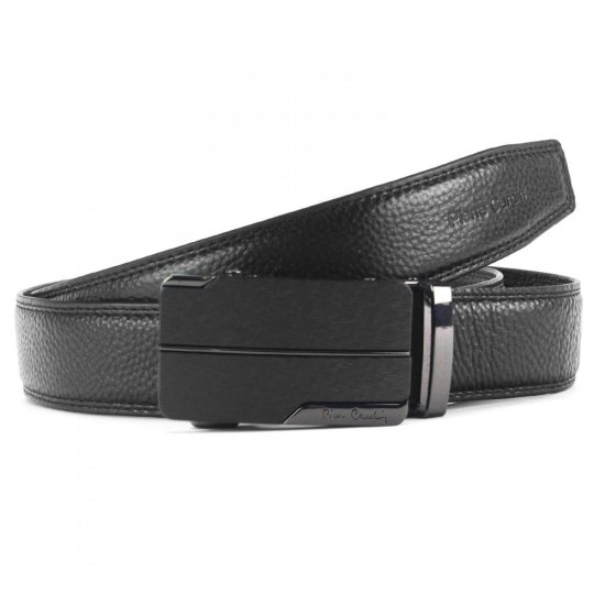 Pánský kožený opasek Pierre Cardin 2547 HY08 černý 3