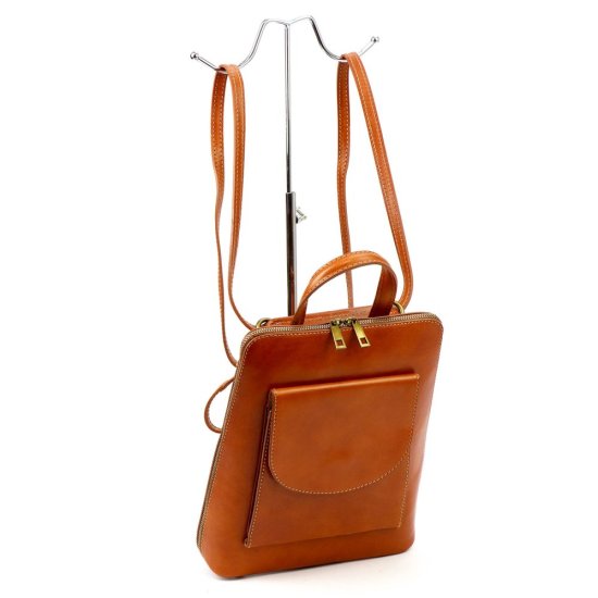 Kožený batoh Patrizia Samara camel