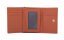 Dámská kožená peněženka SG-27106 B Oranžová 3