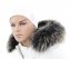 Kožušinový lem na kapucňu - golier medvedíkovec  M 35/16 (70 cm)