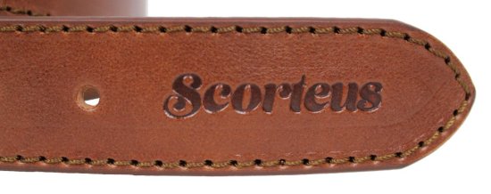 Pánský kožený opasek Scorteus SC - 1776/40/1 koňak 3