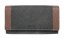 Dámska kožená peňaženka SG-261288 čierno hnedá