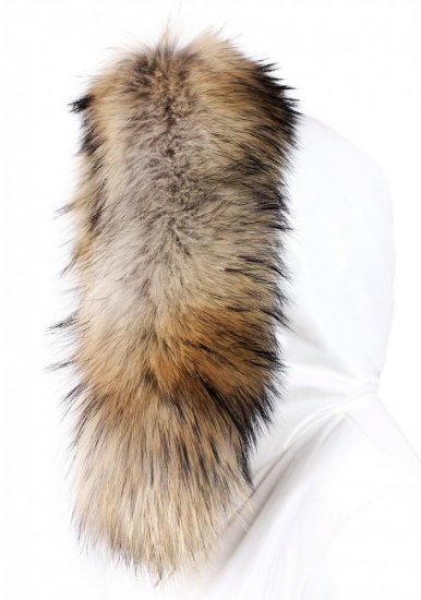 Fur trim on the hood - raccoon collar M 51/8 (70 cm) 2