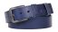Dámský kožený opasek Black Hand 2101-40 modrý