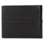 Pánská kožená peněženka 212405 A černá - zadní strana