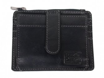 Pánska kožená peňaženka B-2731CC čierna