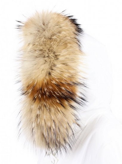 Fur trim on the hood - collared raccoon M 42/23 (70 cm) 2