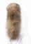Fur trim on the hood - collared raccoon LM 10/15 (70 cm)