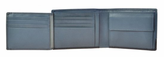 Pánska kožená peňaženka 2951320005WL modrá/modrá 3