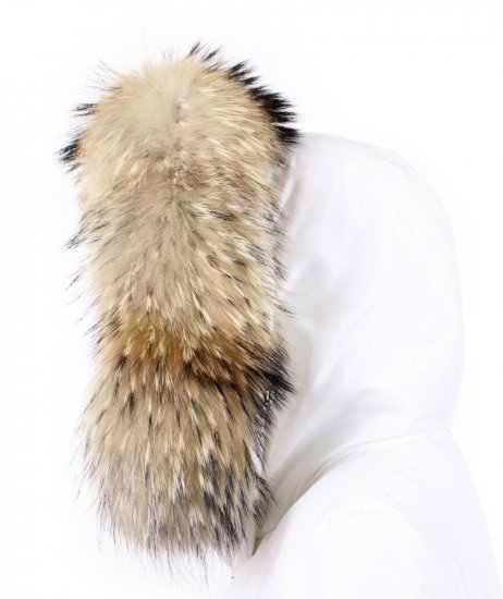 Kožušinový lem na kapucňu - golier medvedíkovec M 45/35 (70 cm)