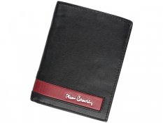 Pánska kožená peňaženka Pierre Cardin CB TILAK26 2326 RFID čierna + červená