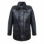 Pánská kožená bunda 1003 černá - velikost: L