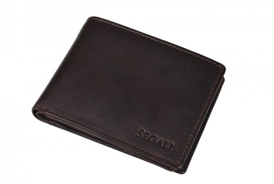 Pánská kožená peněženka 2517797026 tmavě hnědá 3