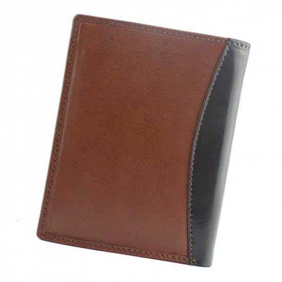 Pánská kožená peněženka El Forrest 2546-21 RFID hnědá 1