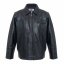Pánská kožená bunda New Deans černá - velikost: XL