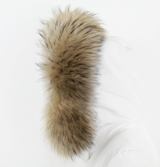 Kožušinový lem na kapucňu - golier medvedíkovec M 44/20 (75 cm)