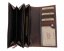 Dámska kožená peňaženka BLC/24389/419 tm. hnedá