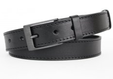 UNI kožený opasek Black Hand 2034-98 černý