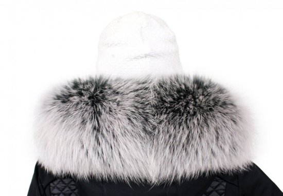 Fur trim on the hood - raccoon collar M 36/62 (75 cm) 4