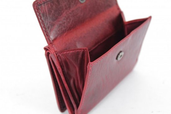 Dámská kožená peněženka LM-22521/T vínově červená 6