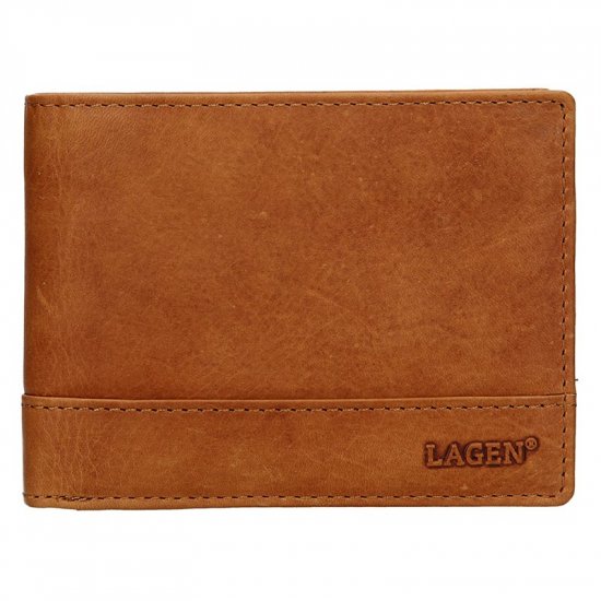 Pánská kožená peněženka LM-264665/V hnědá