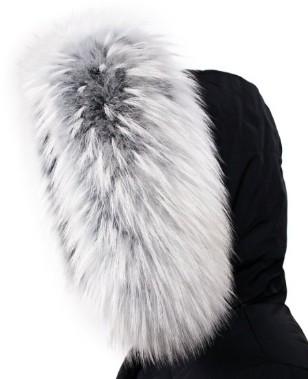 Kožešinový lem na kapuci - límec mývalovec M 36/82 (54 cm) 1