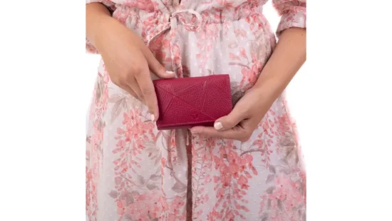 Dámska kožená peňaženka 210035 Viva Magenta 07