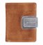 Dámska kožená peňaženka 23310/D hnedá + sivá