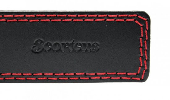 Pánský kožený opasek Scorteus SC-54-6 černý