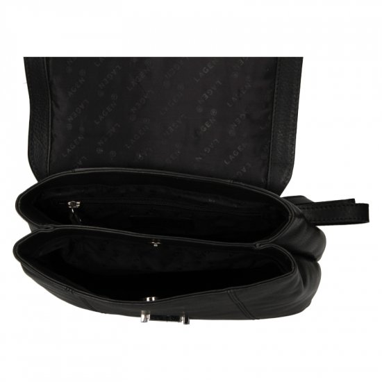 Kožený batoh BLC/24571/21 černý