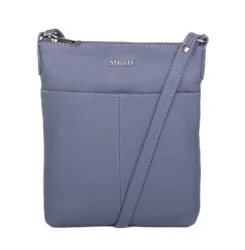 Dámská kožená taška přes rameno SG-27001 lavender