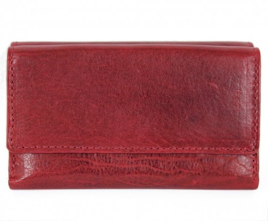 Dámská kožená peněženka EXCLUSIVE HT-231/T vínová 1