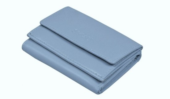 Dámska malá kožená peňaženka SG-21756 lavender 2