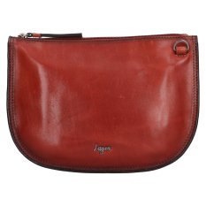 Dámska kožená kabelka LGB 2199 koňak - predná strana