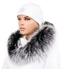 Kožešinový lem na kapuci - límec mývalovec M 36/57 (85 cm) Kožešinový lem na kapuci - límec mývalovec M 36/57 (85 cm)