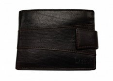 Pánská kožená peněženka V-298/T RFID hnědá