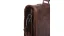 Kožená aktovka SG-27005 hnědá - odnímatelný popruh