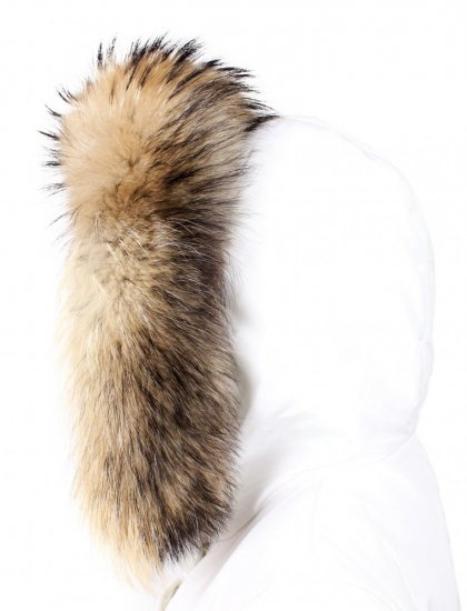 Fur trim on the hood - raccoon collar M 44/31 (64 cm) 1