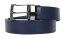 Pánský kožený opasek 234-PR56 modrý 4
