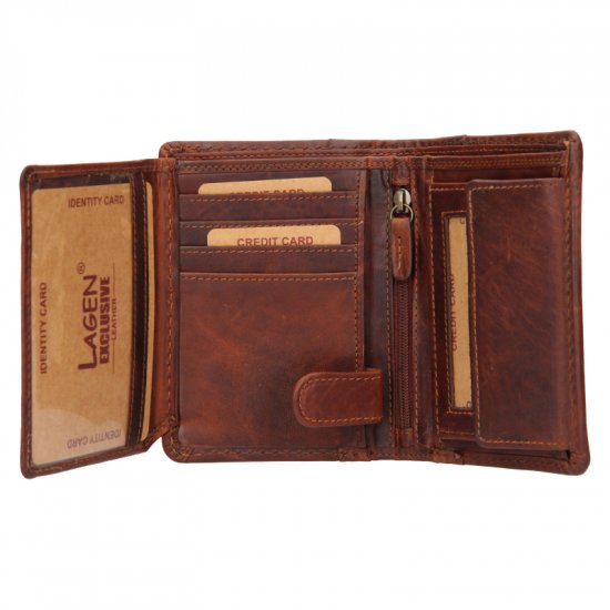Pánská kožená peněženka 251146/M brown 3