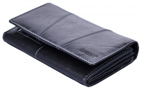 Dámská kožená peněženka PWL-2388/T černá 2