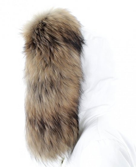 Kožušinový lem na kapucňu - golier medvedíkovec M 45/6 (70 cm)